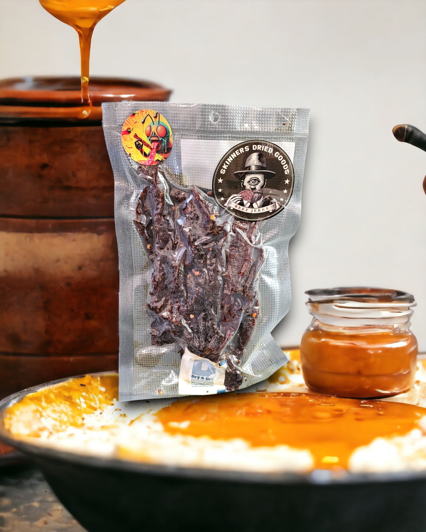 "Hot Honey Garlic" Beef Jerky (4oz)